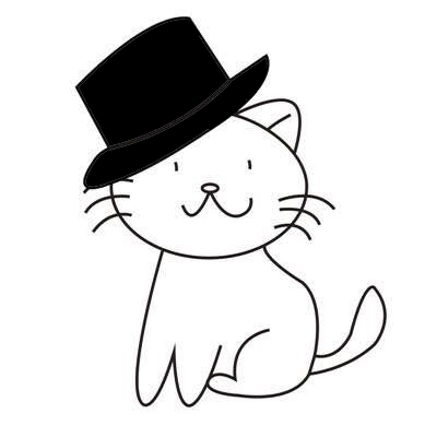 戴帽子的猫猫