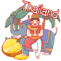 Thailand榴莲鲜生 泰国进口A级果