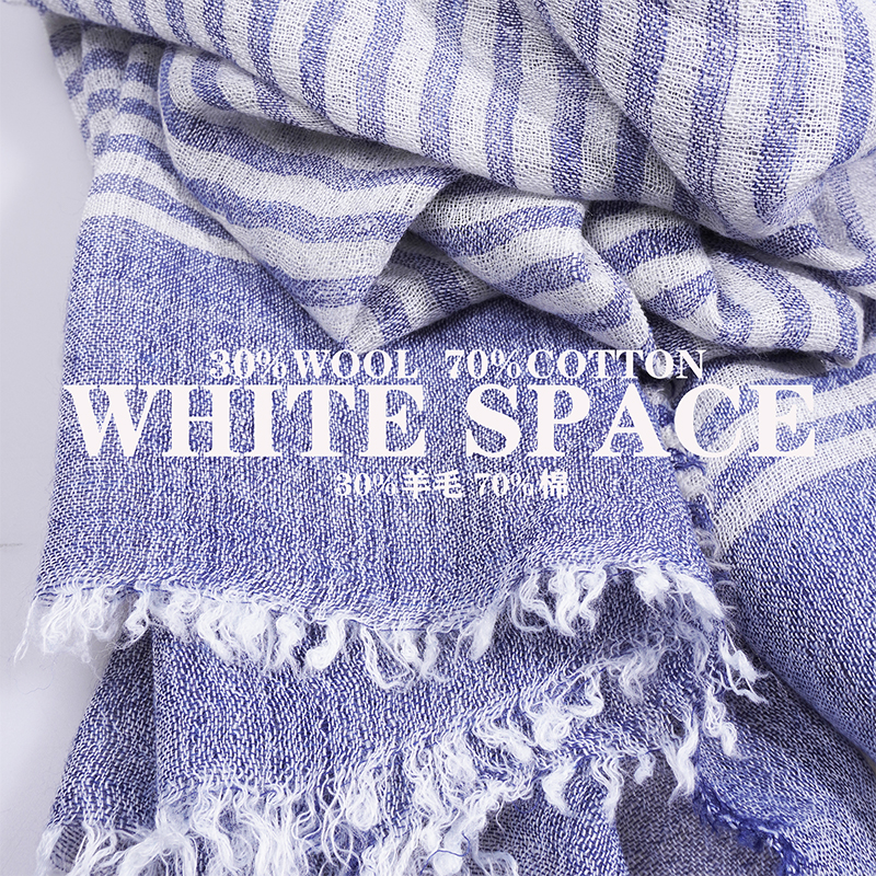 WHITE SPACE 留白围巾